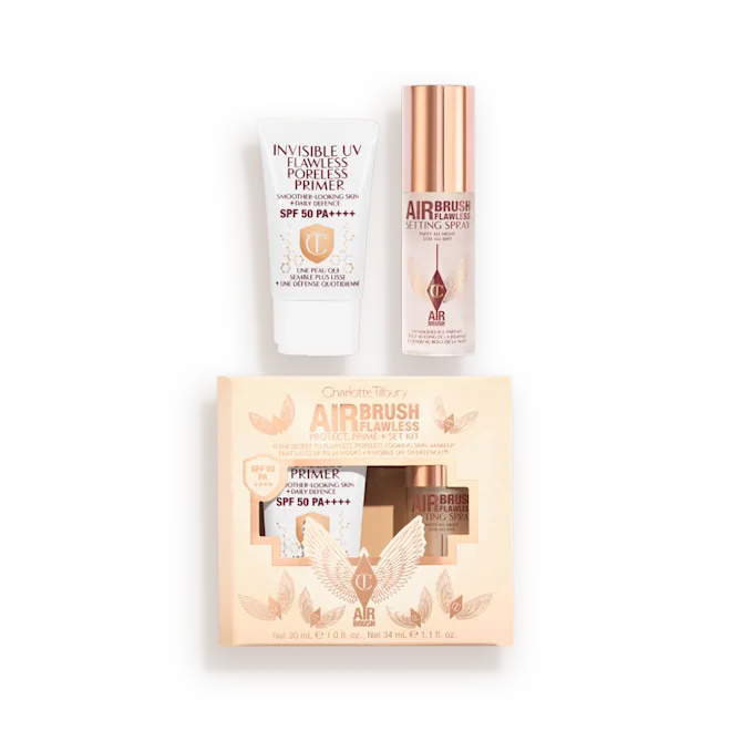 Charlotte Tilbury Airbrush Flawless Protect Prime & Set Kit