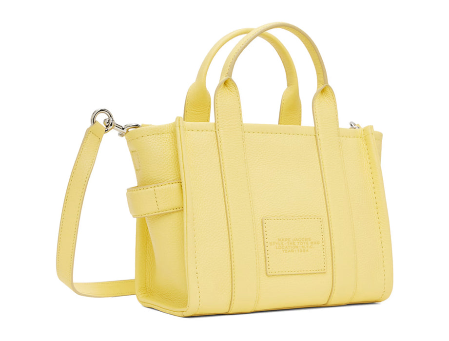 Marc Jacobs Small Leather Tote Yellow