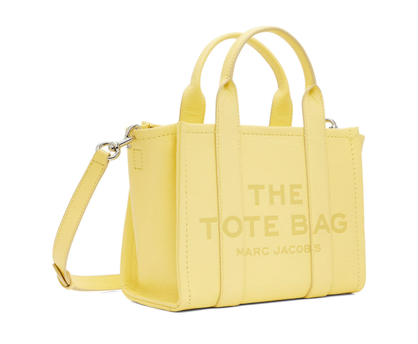 Marc Jacobs Small Leather Tote Yellow