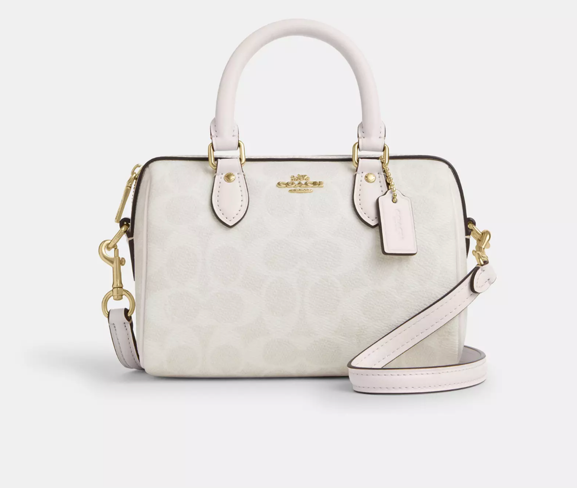 Coach Mini Rowan Crossbody Bag In Signature Canvas