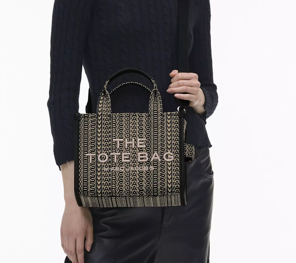 Marc Jacobs The Monogram Jacquard Small Tote Bag