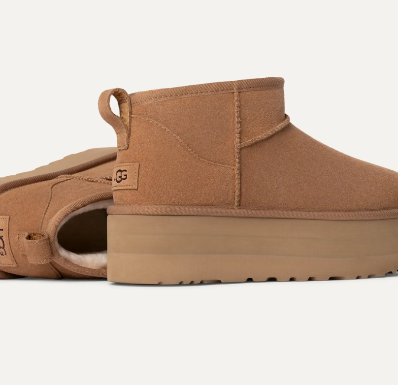 Women's Classic Ultra Mini Platform-Chestnut