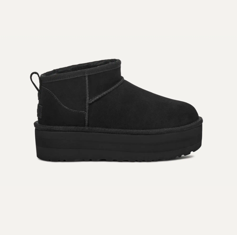 Women's Classic Ultra Mini Platform-Black