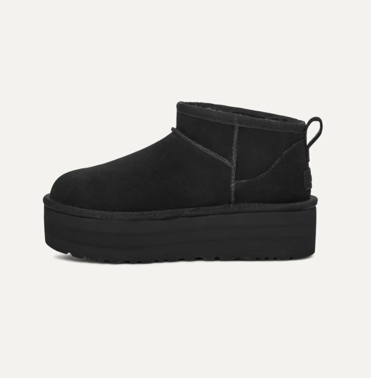 Women's Classic Ultra Mini Platform-Black