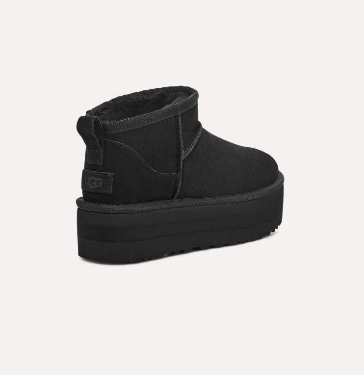 Women's Classic Ultra Mini Platform-Black