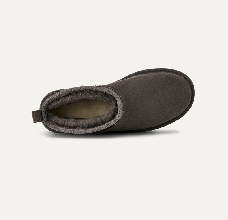 Women's Classic Ultra Mini Platform-Charcoal