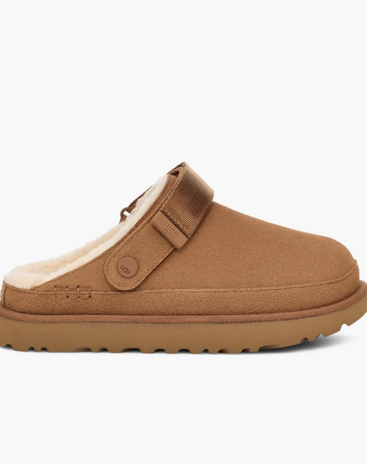 Goldenstar Cozy Clog-Chestnut