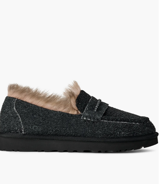 Ellis Wool Loafer (Women)-Black