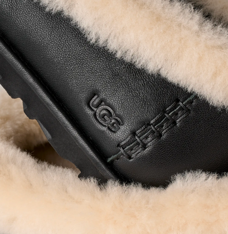 Women's Zora Leather Ballet Flat-Black