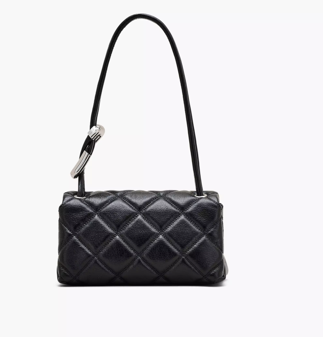 Marc Jacobs The Quilted Mini Dual Shoulder Bag-Black