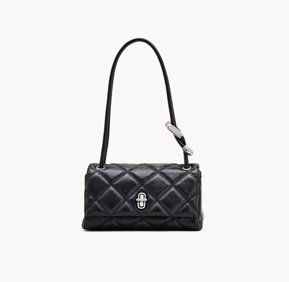 Marc Jacobs The Quilted Mini Dual Shoulder Bag-Black