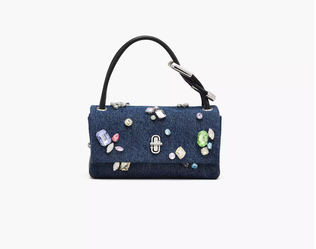 Marc Jacobs The Gem Denim Mini Dual Bag