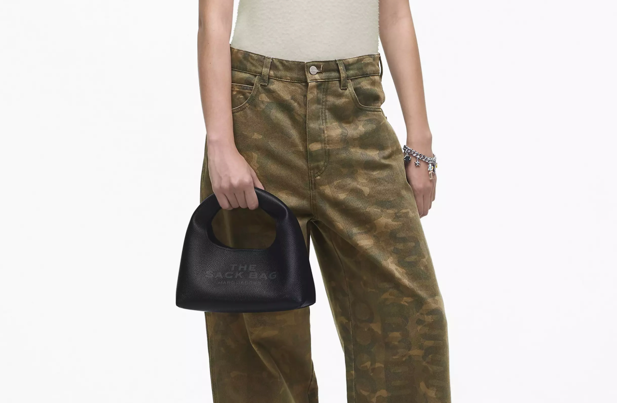Marc Jacobs The Mini Sack Bag-Tonal Black
