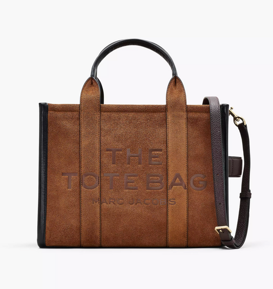 Marc Jacobs The Suede Medium Tote Bag-Copper