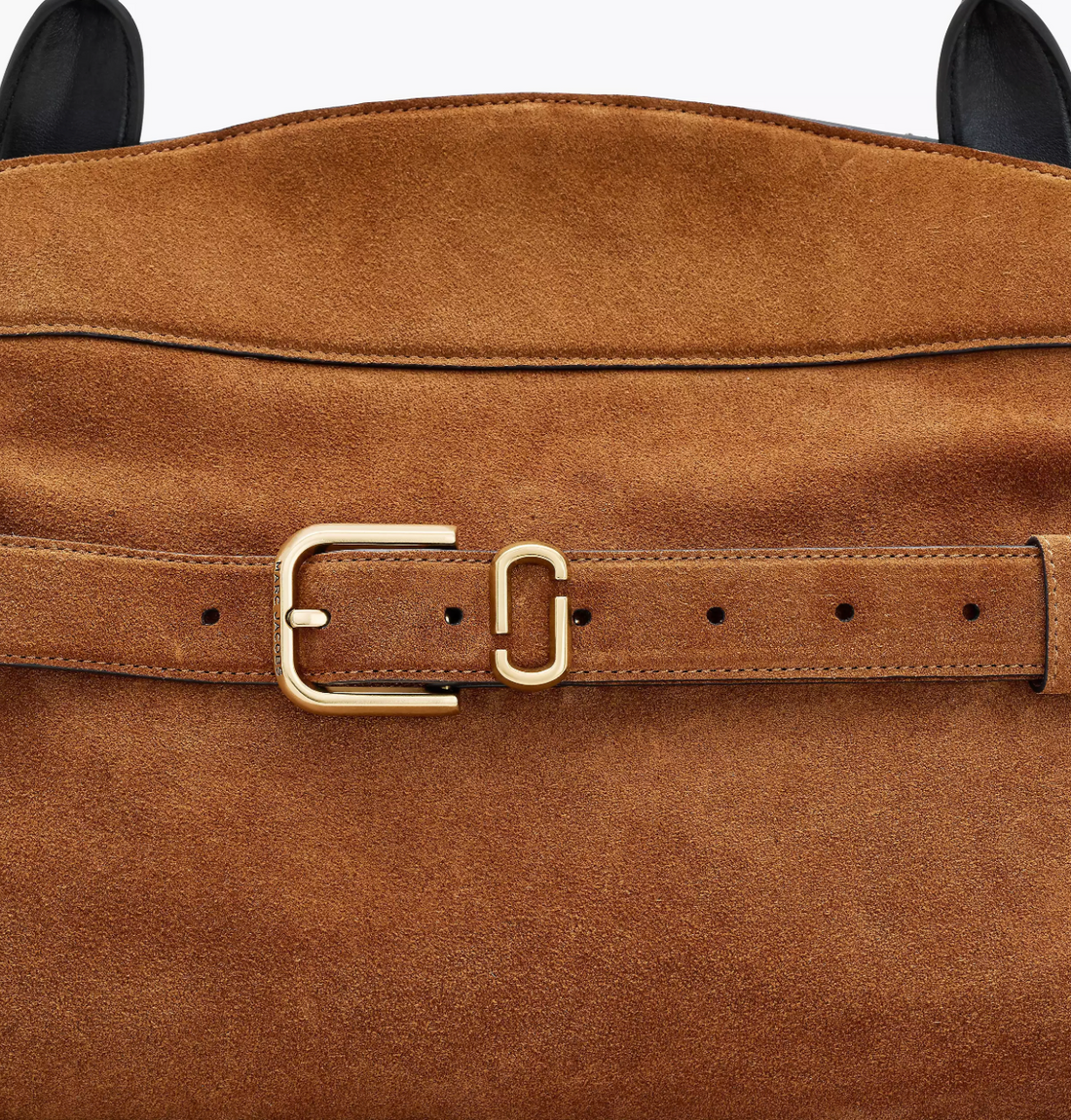 Marc Jacobs The Suede Dakota Satchel Bag-Copper