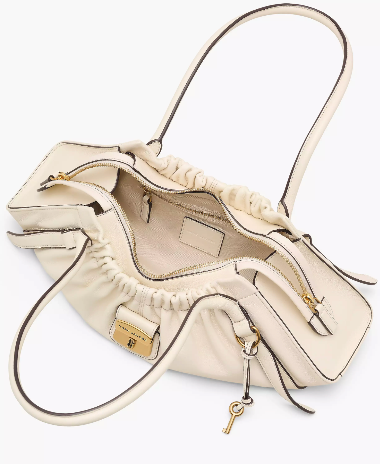 Marc Jacobs The Cristina Satchel Bag-Ivory