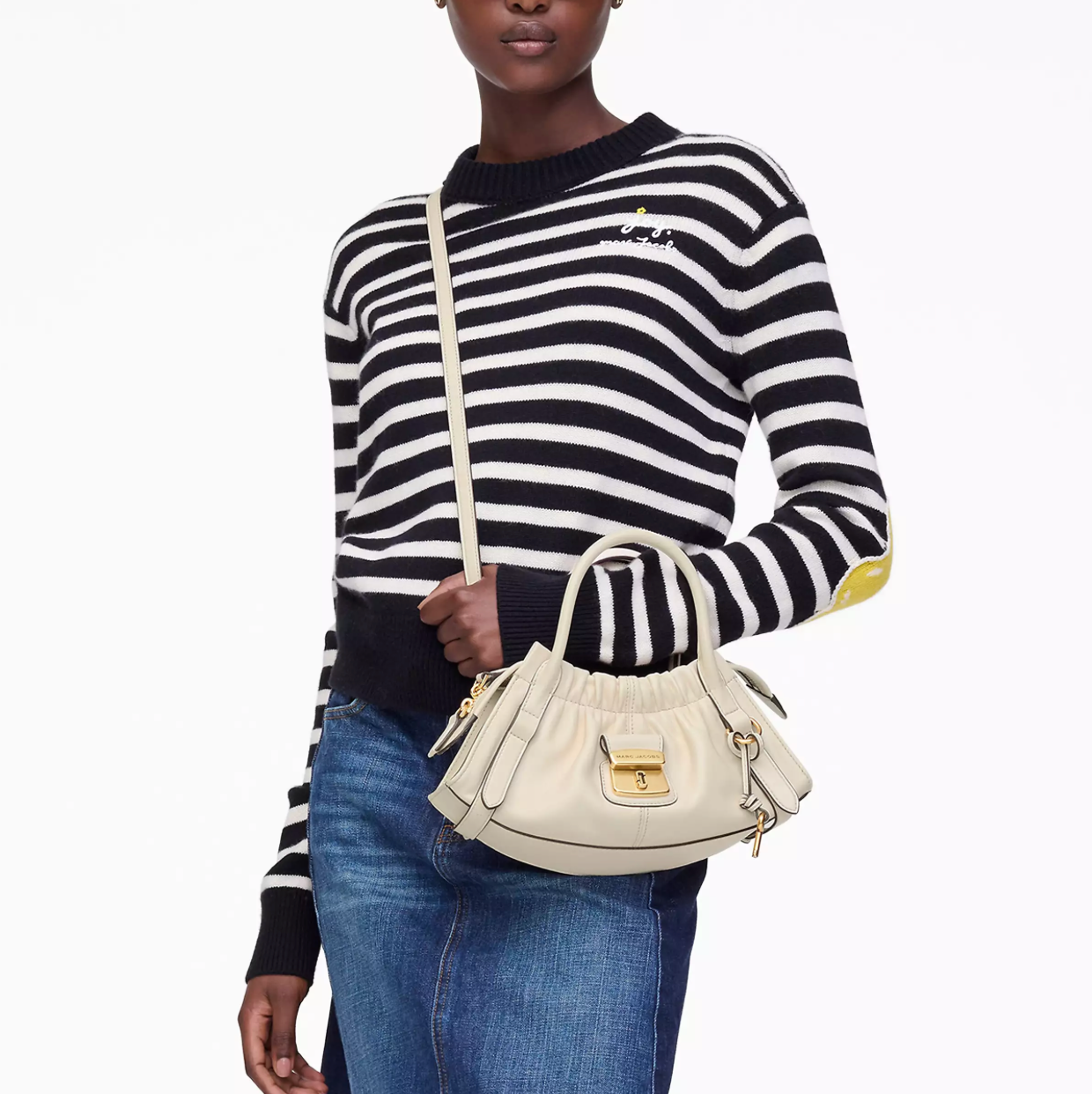 Marc Jacobs The Cristina Satchel-Ivory (Small)