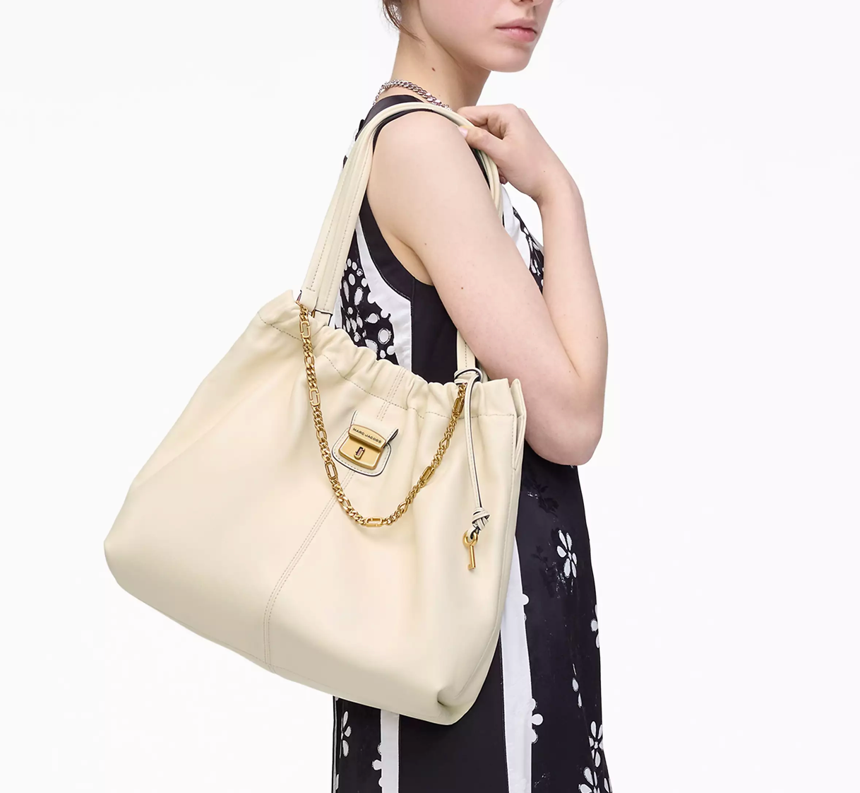 Marc Jacobs The Cristina Tote Bag-Ivory