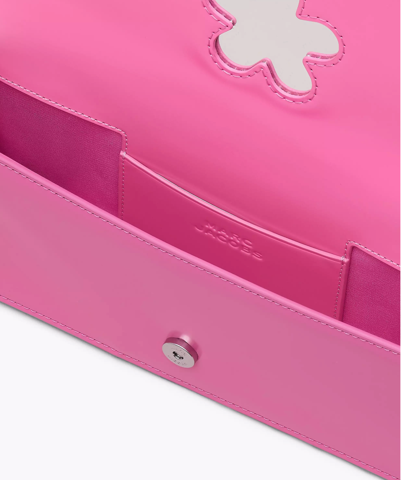 Marc Jacobs The Glam Mirror Shoulder Bag-Bow Pink