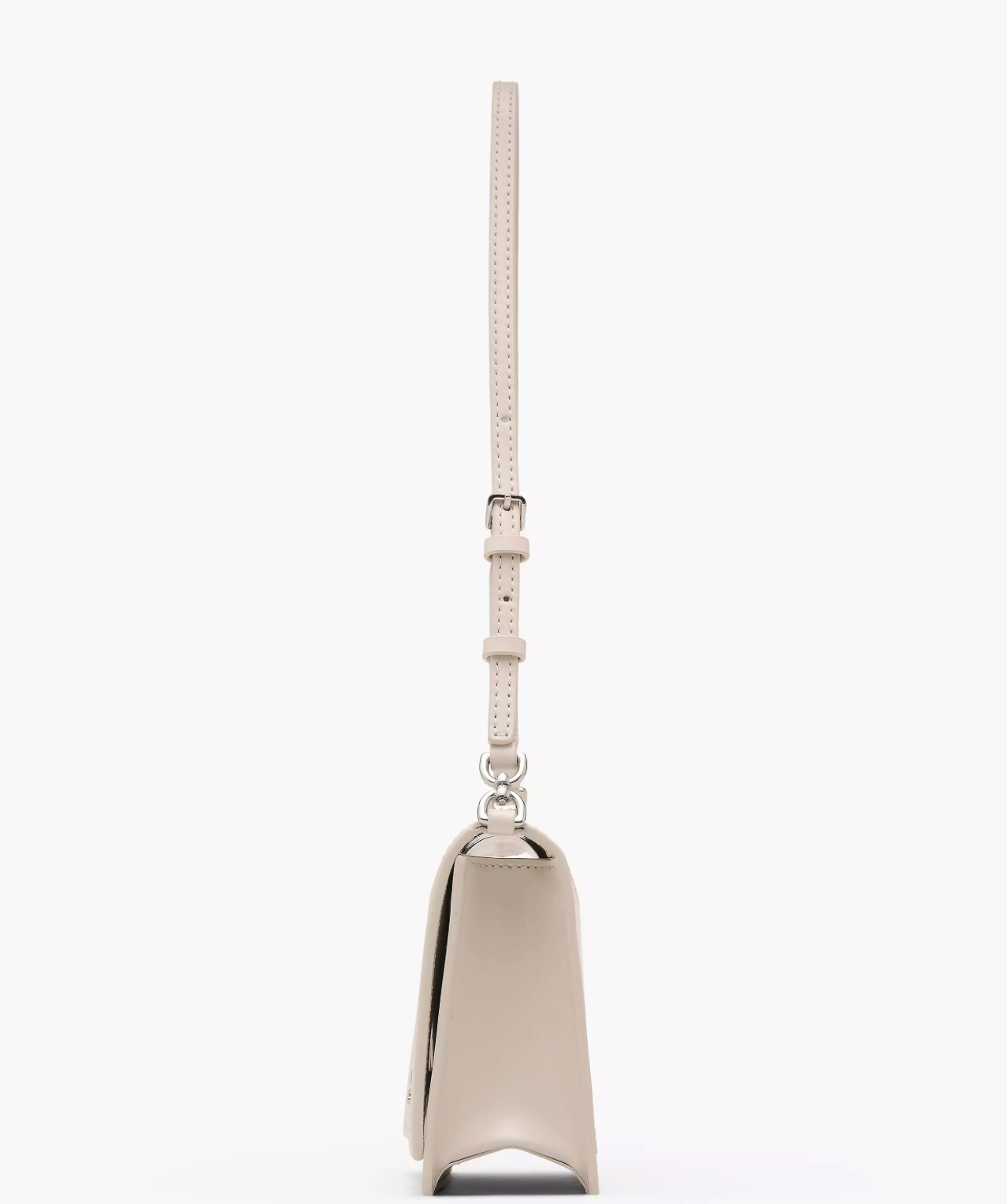 Marc Jacobs The Glam Mirror Shoulder Bag-Cotton White