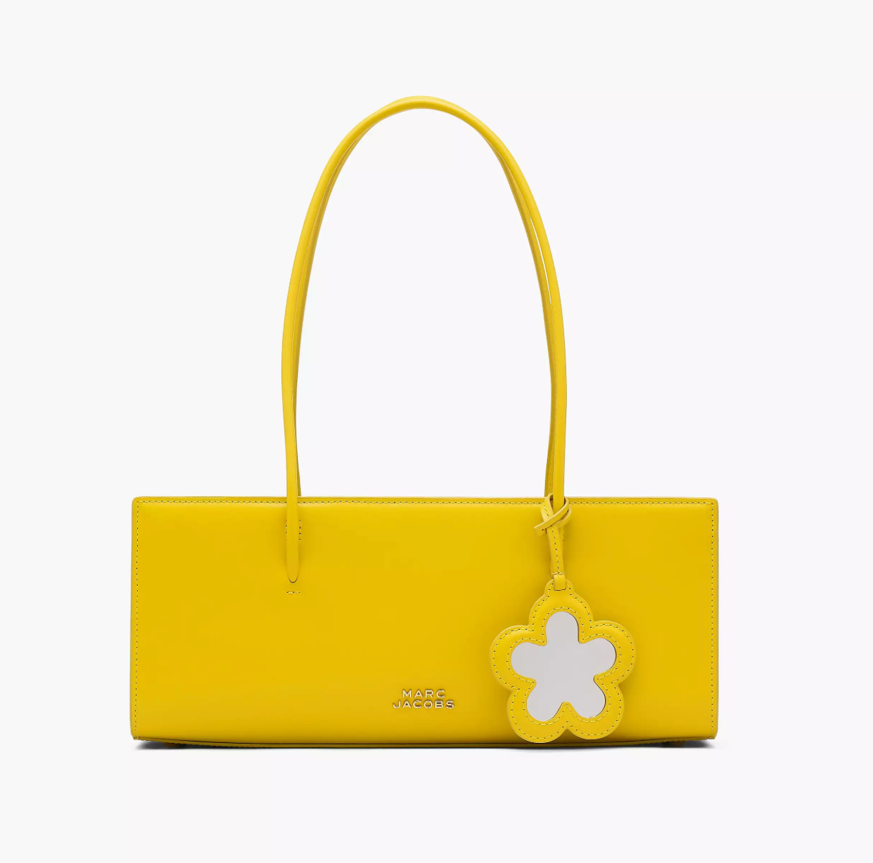 Marc Jacobs The Glam Mirror Satchel Bag-Joy Yellow