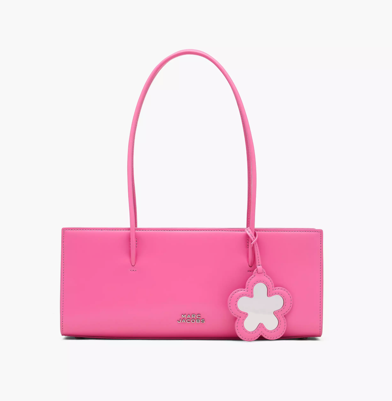 Marc Jacobs The Glam Mirror Satchel Bag-Bow Pink