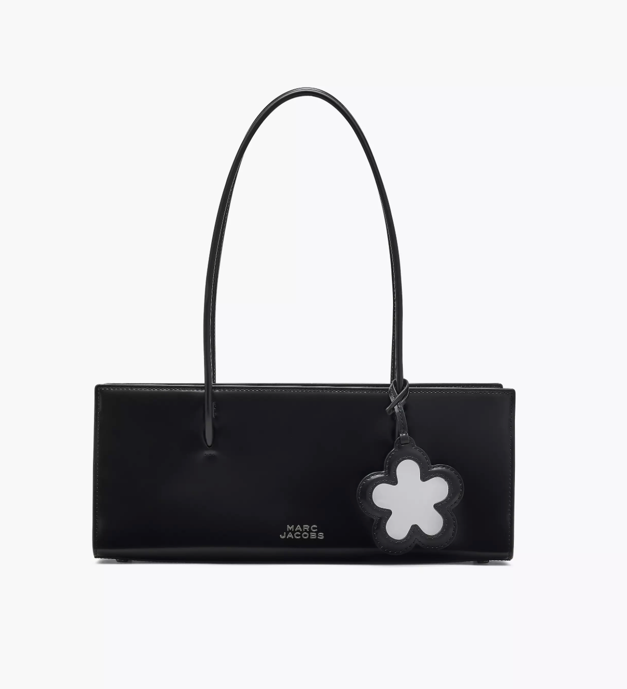 Marc Jacobs The Glam Mirror Satchel Bag-Black