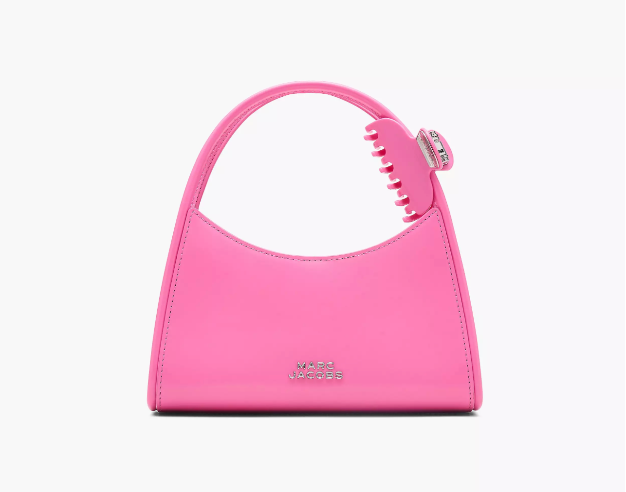 Marc Jacobs The Claw Clip Crossbody Bag-Bow Pink