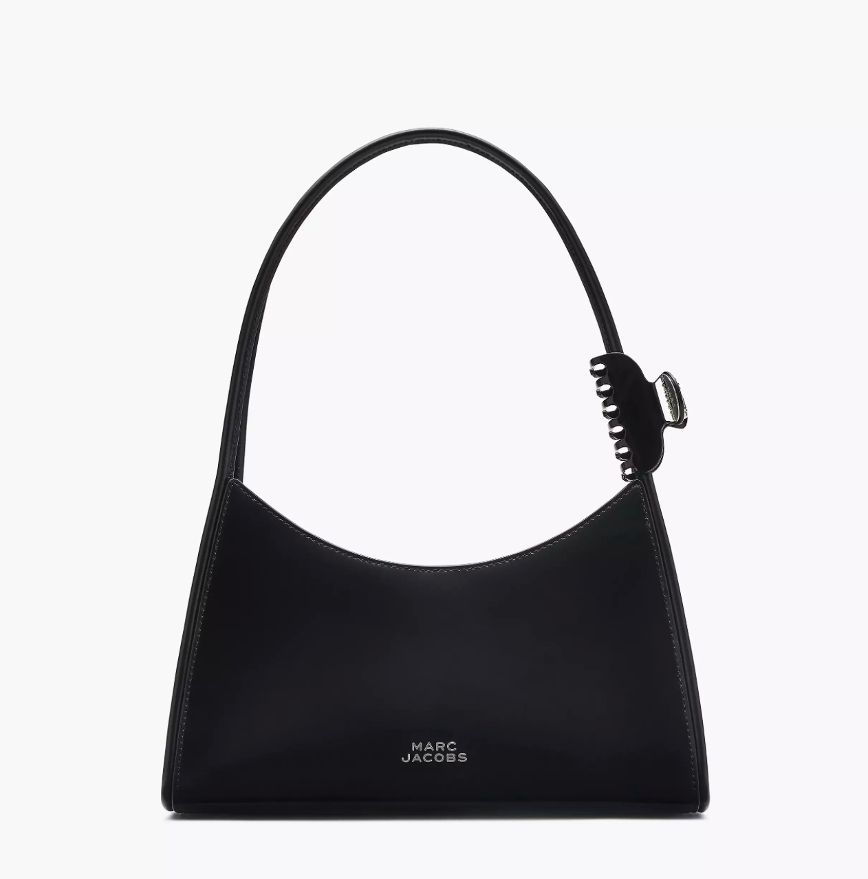 Marc Jacobs The Claw Clip Shoulder Bag-Black