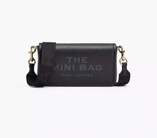 Marc Jacobs Leather Mini Bag Black
