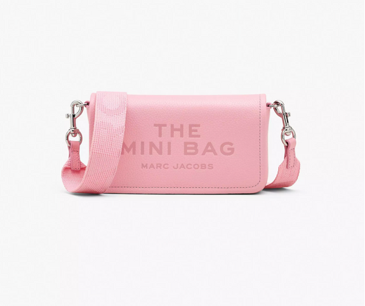 Marc Jacobs Leather Mini Bag Ribbon Pink