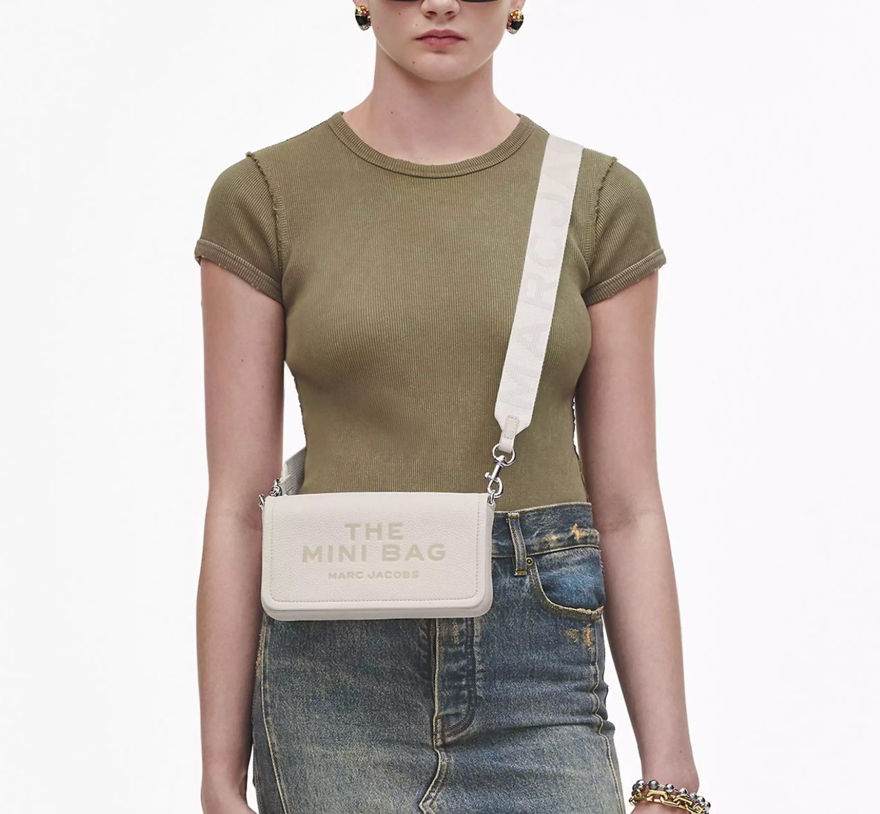 Marc Jacobs Leather Mini Bag Cotton