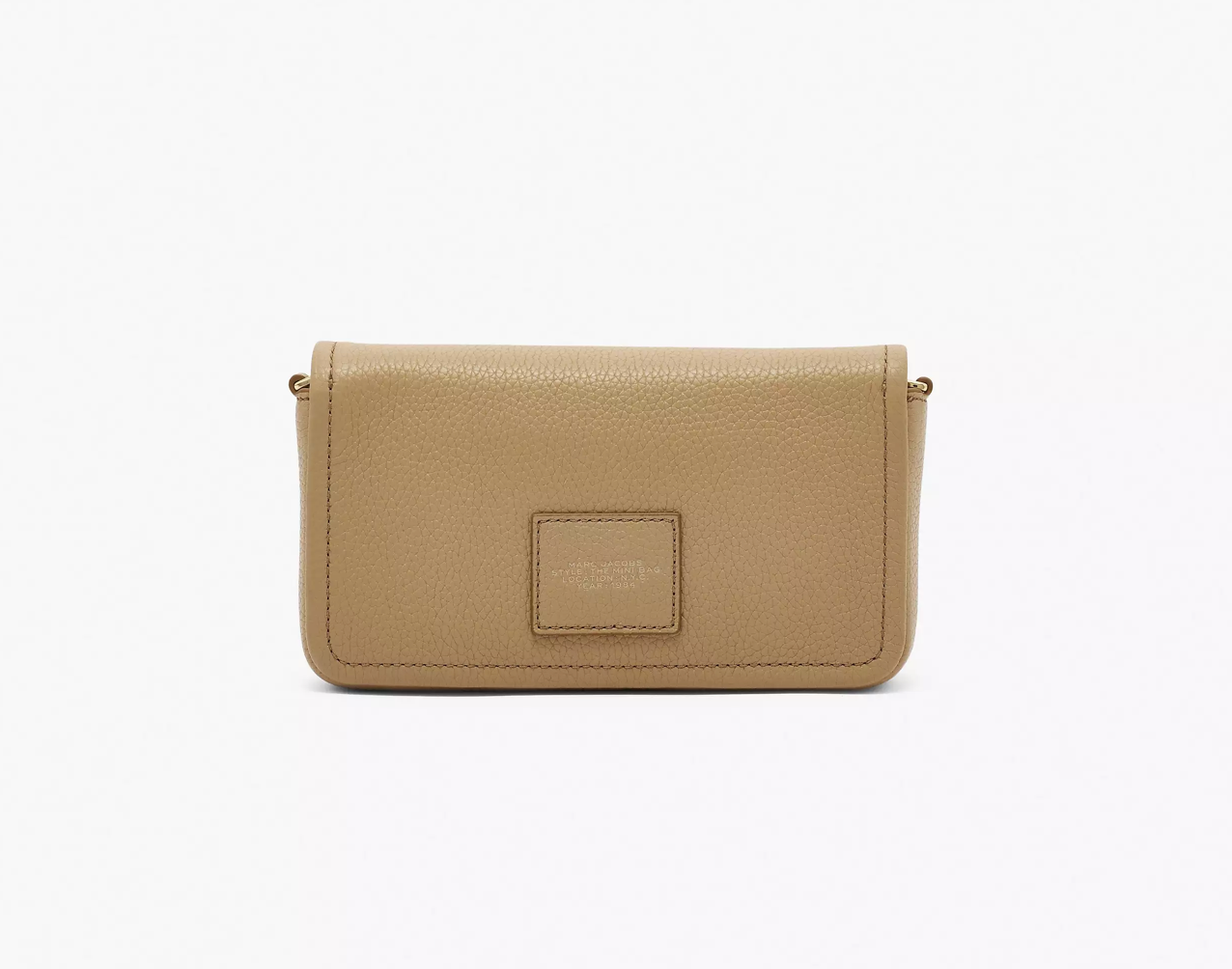 Marc Jacobs Leather Mini Bag-Camel