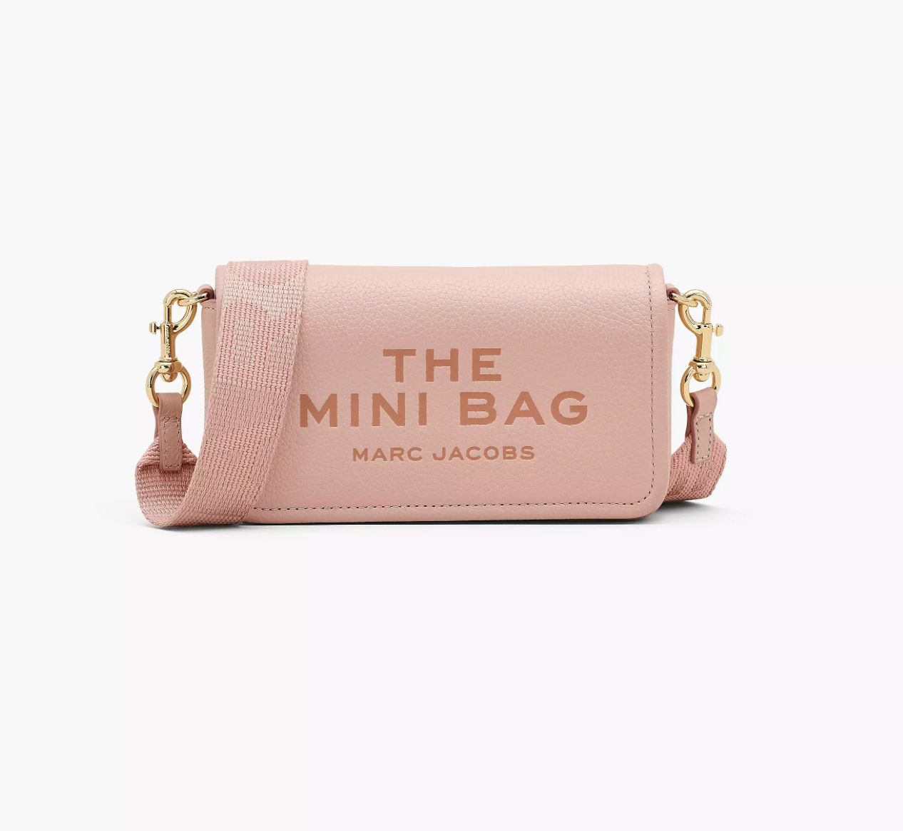 Marc Jacobs Leather Mini Bag-Rose