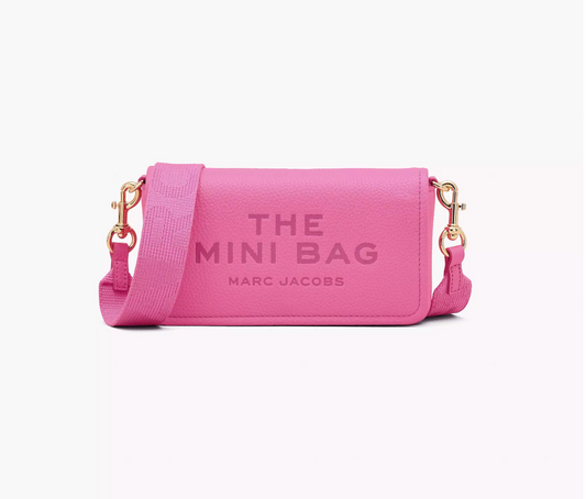 Marc Jacobs Leather Mini Bag-Bow Pink
