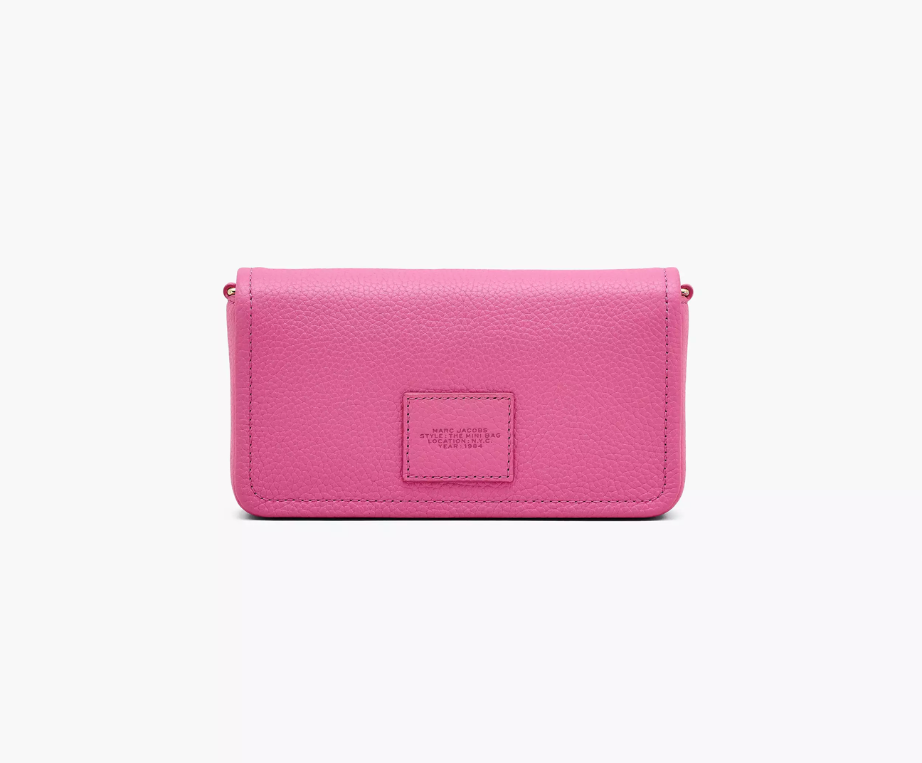 Marc Jacobs Leather Mini Bag-Bow Pink