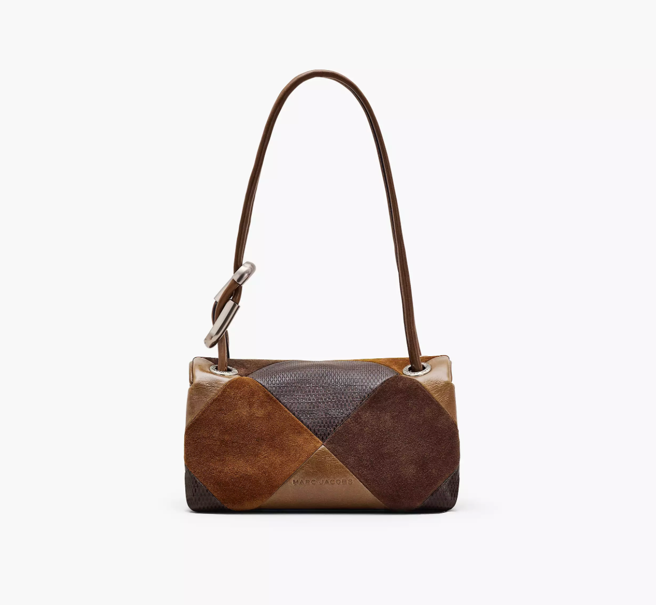 Marc Jacobs The Suede Patchwork Mini Dual Shoulder Bag