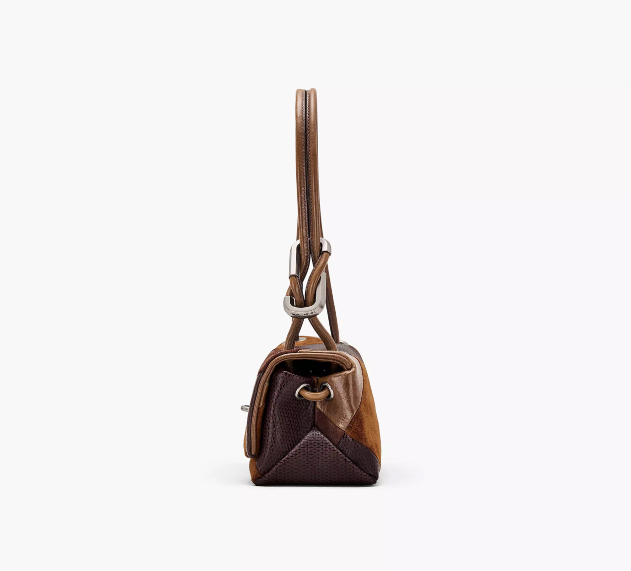 Marc Jacobs The Suede Patchwork Mini Dual Shoulder Bag