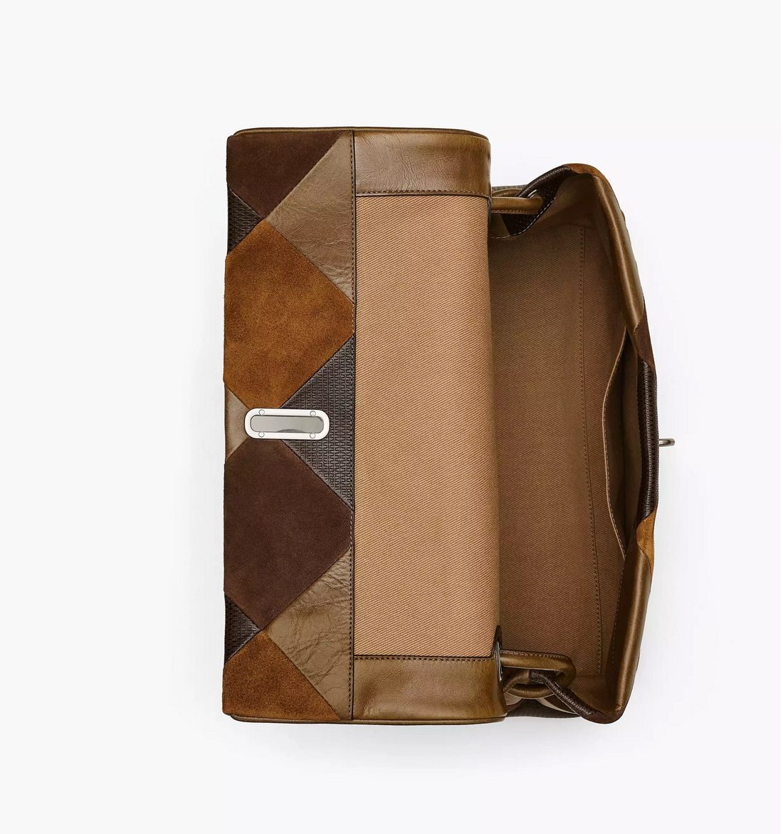 Marc Jacobs The Suede Patchwork Large Dual Bag