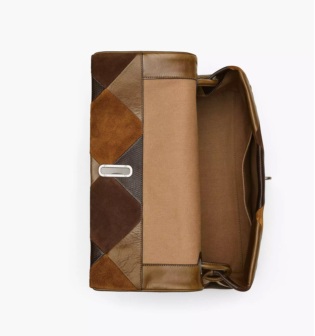 Marc Jacobs The Suede Patchwork Large Dual Bag