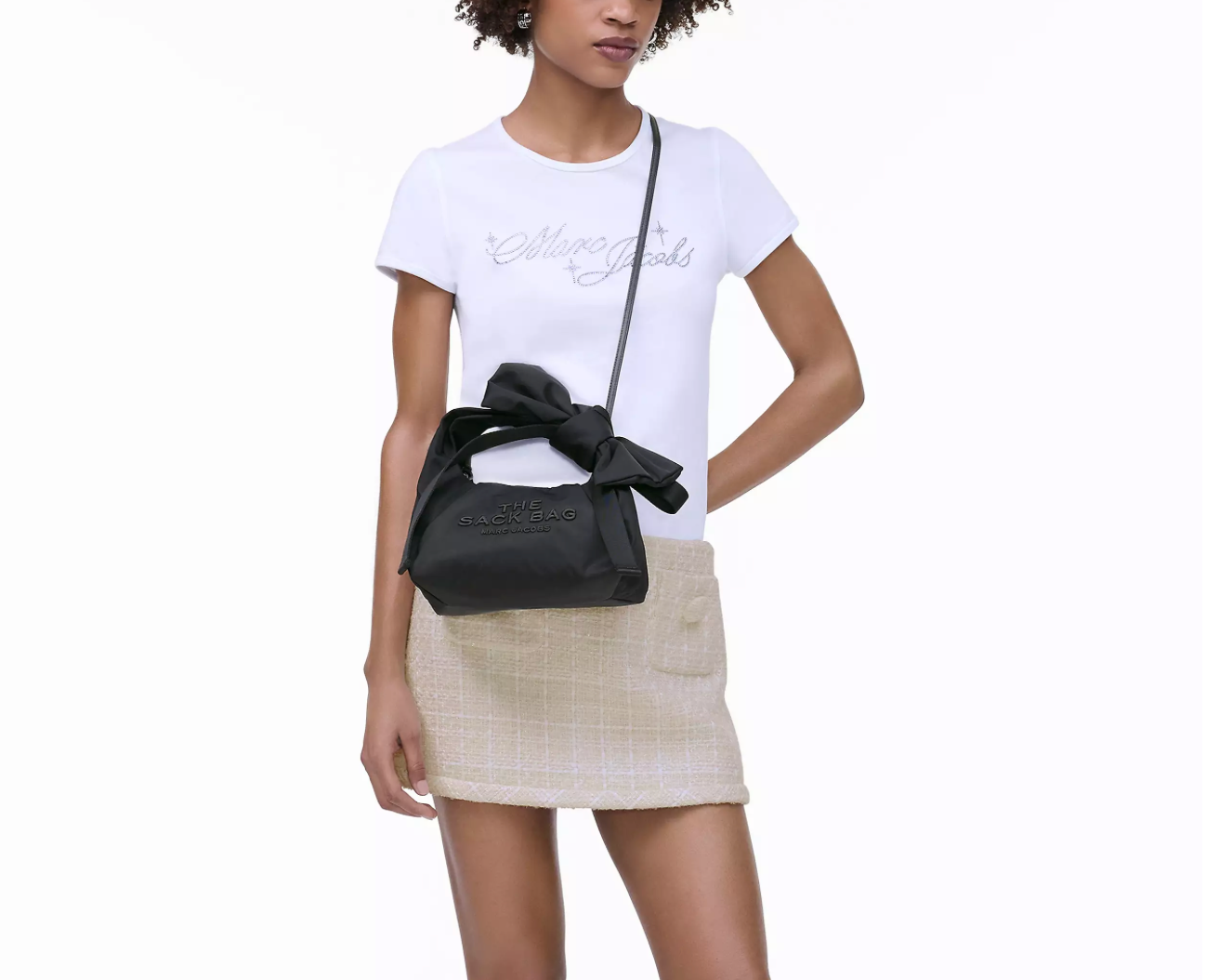 Marc Jacobs The Bow Nylon Mini Sack Bag