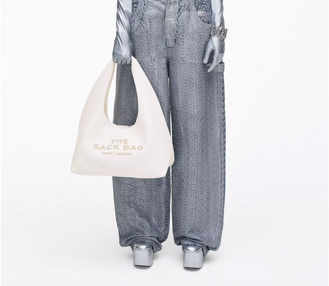 Mark Jacobs The Medium Sack Bag-White