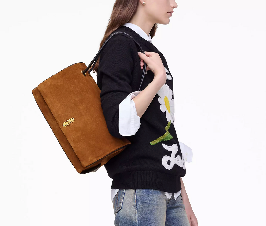 Marc Jacobs The Suede Large Dual-Copper