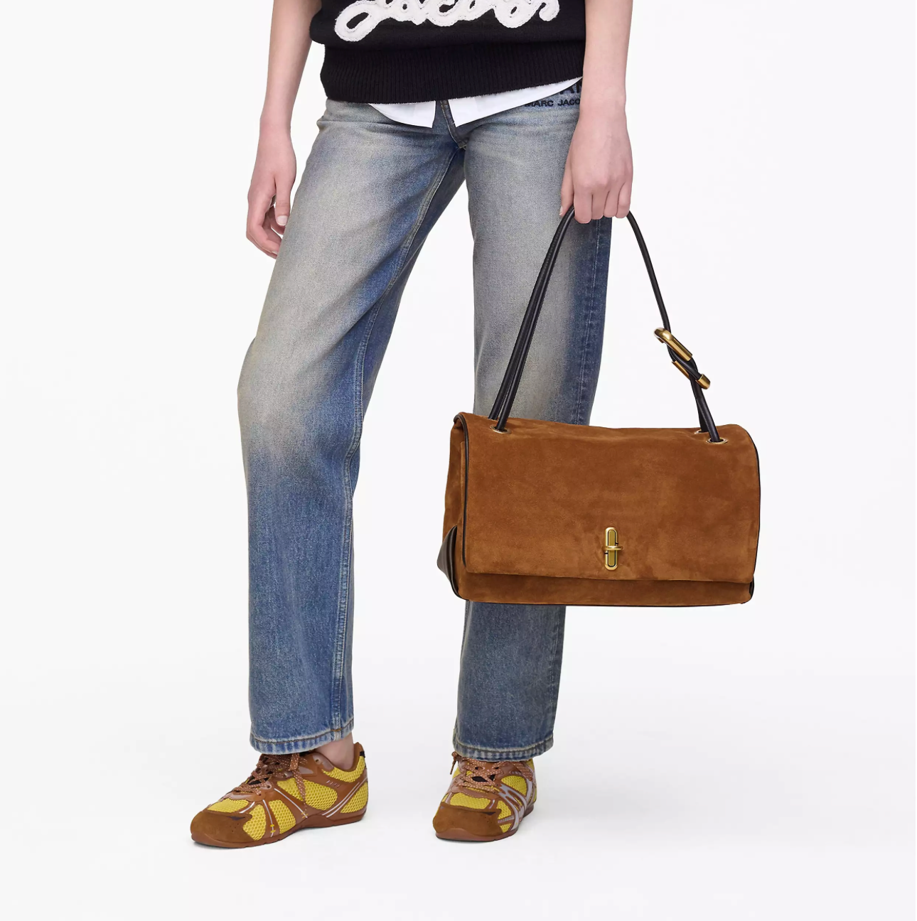 Marc Jacobs The Suede Large Dual-Copper