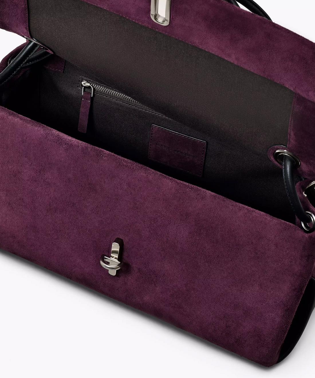 Marc Jacobs The Suede Large Dual-Dark Plum