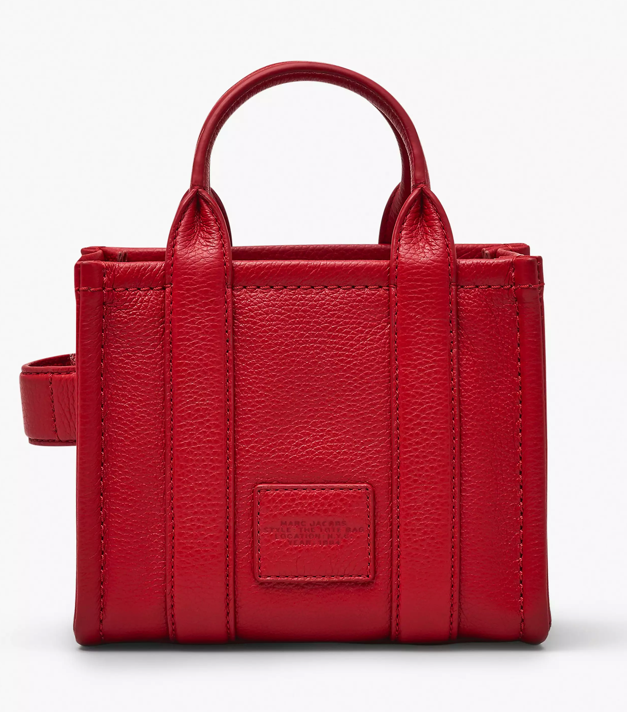 Marc Jacobs The Leather Crossbody Tote Bag-True Red