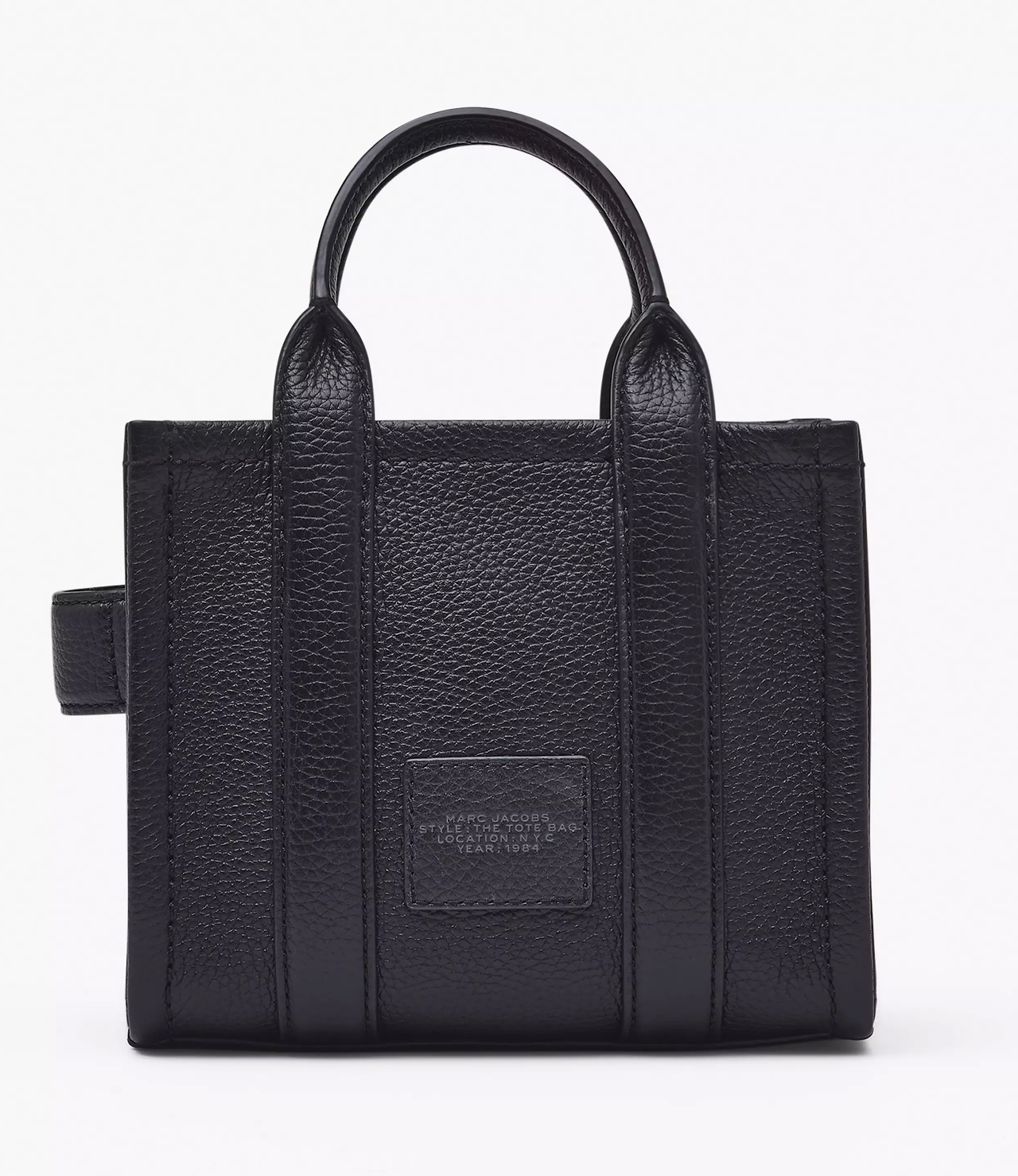 Marc Jacobs The Leather Crossbody Tote Bag-Black