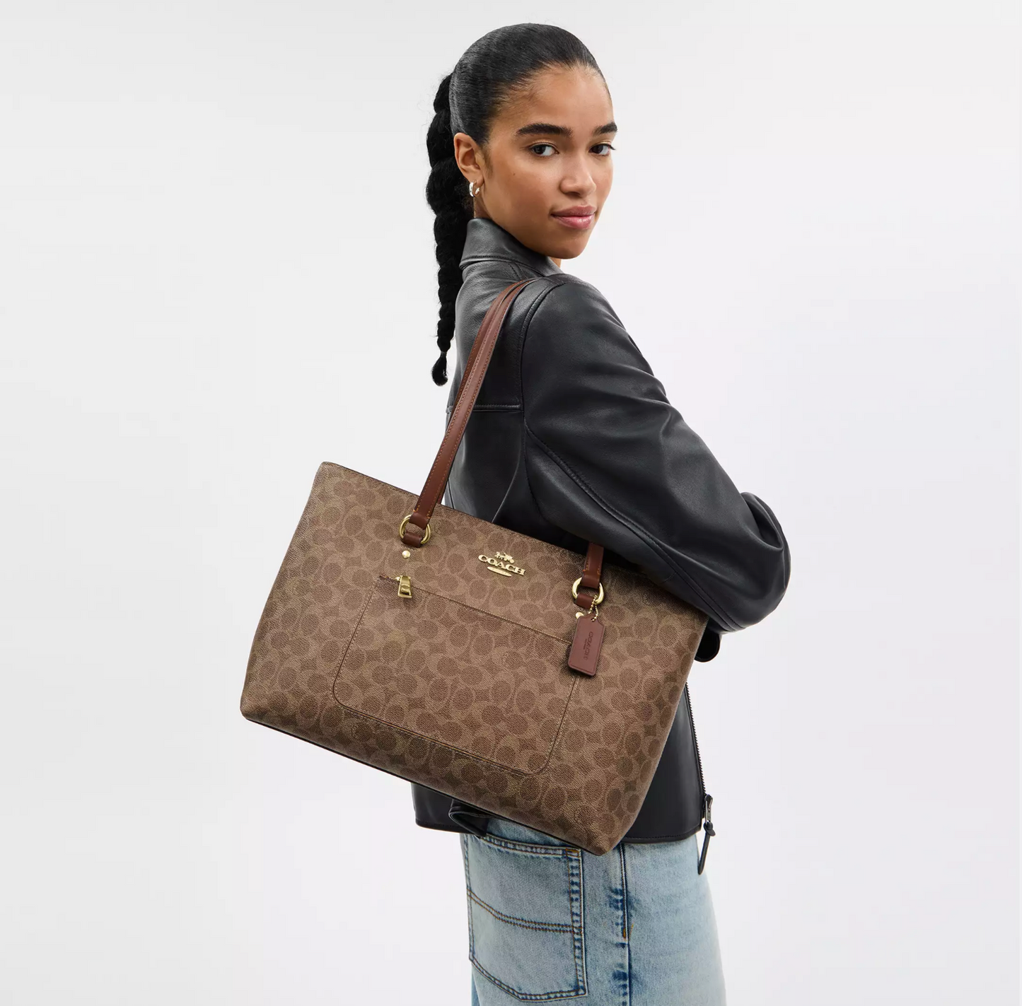 Station Tote Bag In Signature Canvas