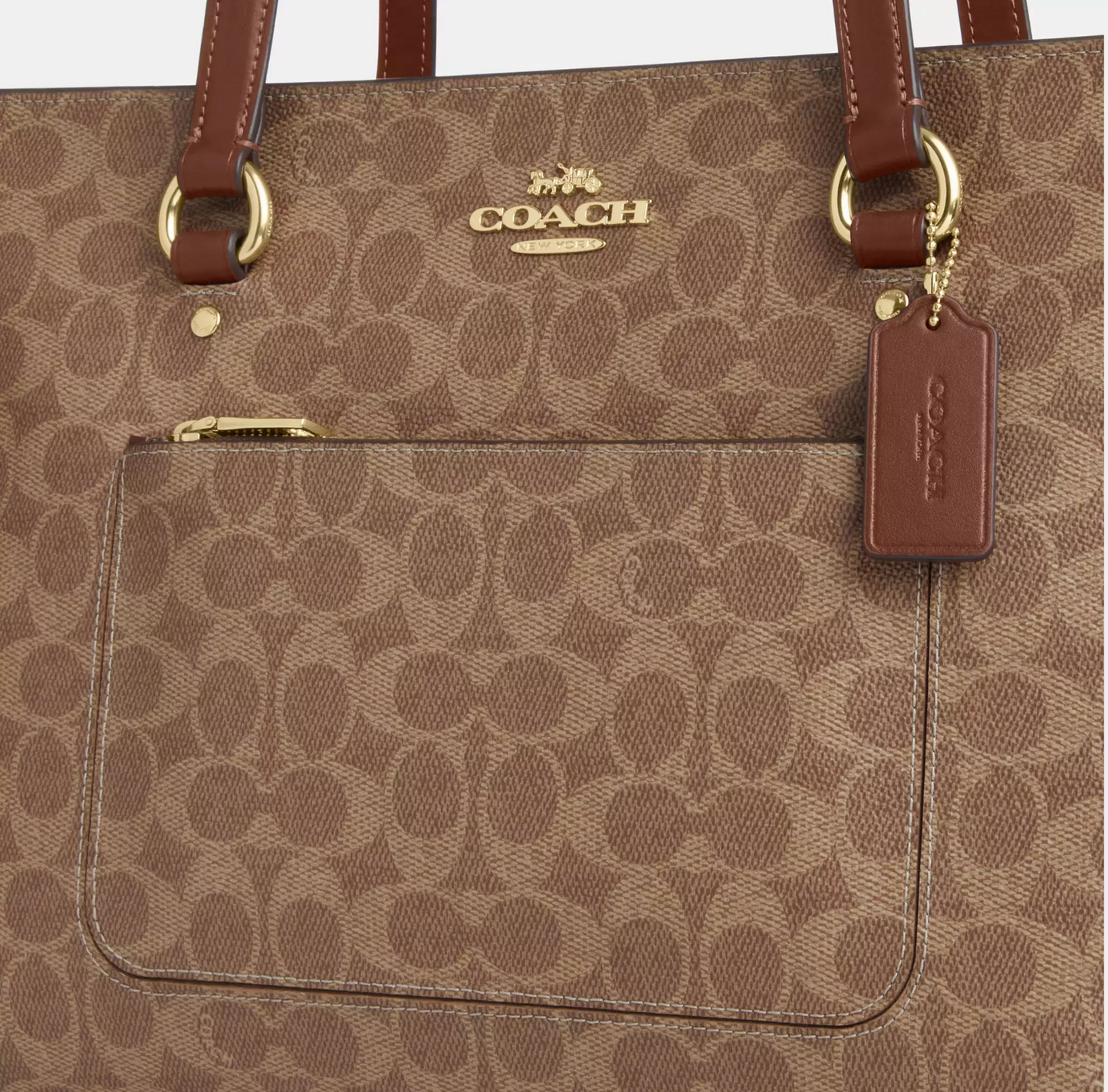 Station Tote Bag In Signature Canvas