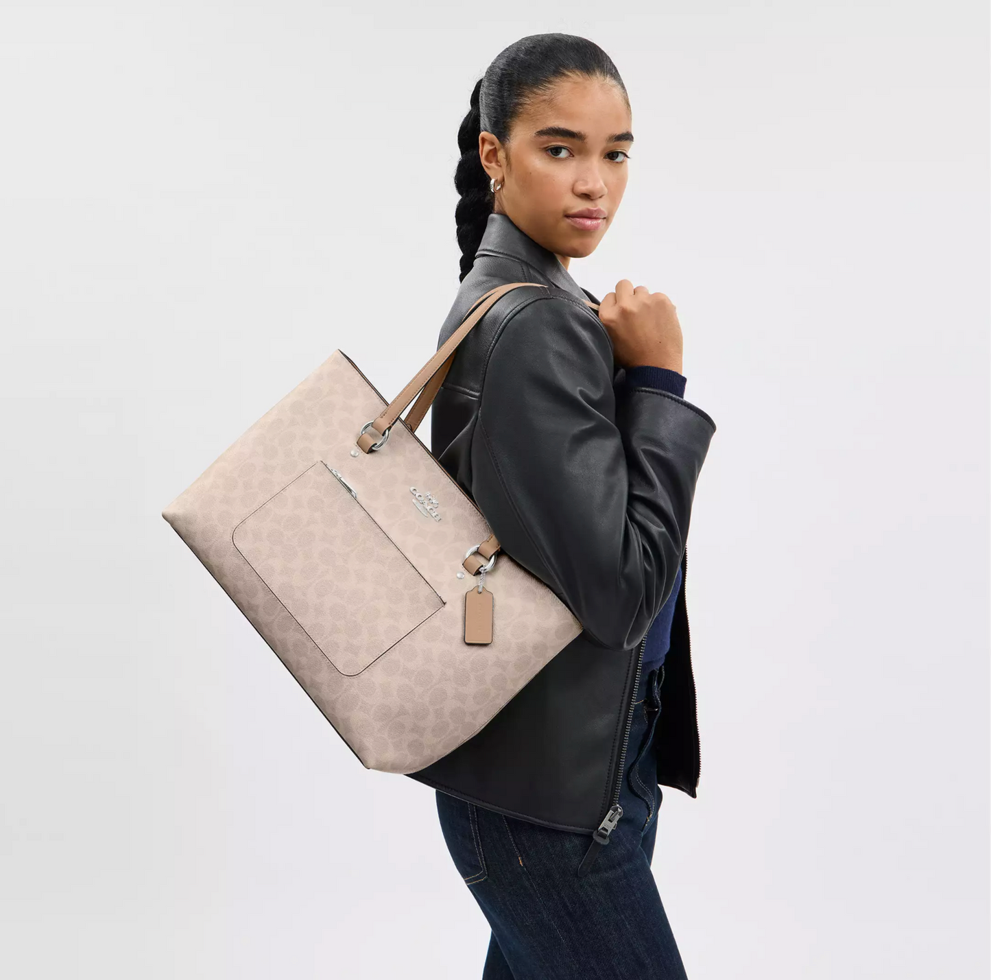 Station Tote Bag In Signature Canvas